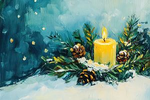 Weihnachtskerze