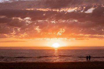 Sonnenuntergang am Meer von Michael Ruland