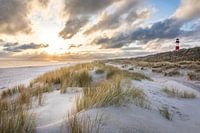 Spektakulärer Sonnenaufgang am Leuchtturm List-Ost auf Sylt