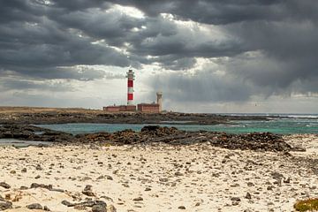 Leuchtturm von Fuerteventura von Dennis Schaefer
