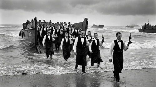 Service Right Down to the Waves