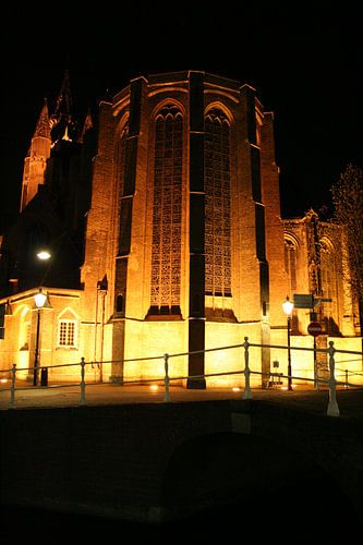 Oude kerk in Delft