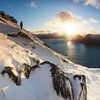 Les îles Féroé dans la neige sur Stefan Schäfer