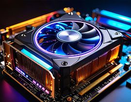 Ventilator in een pc