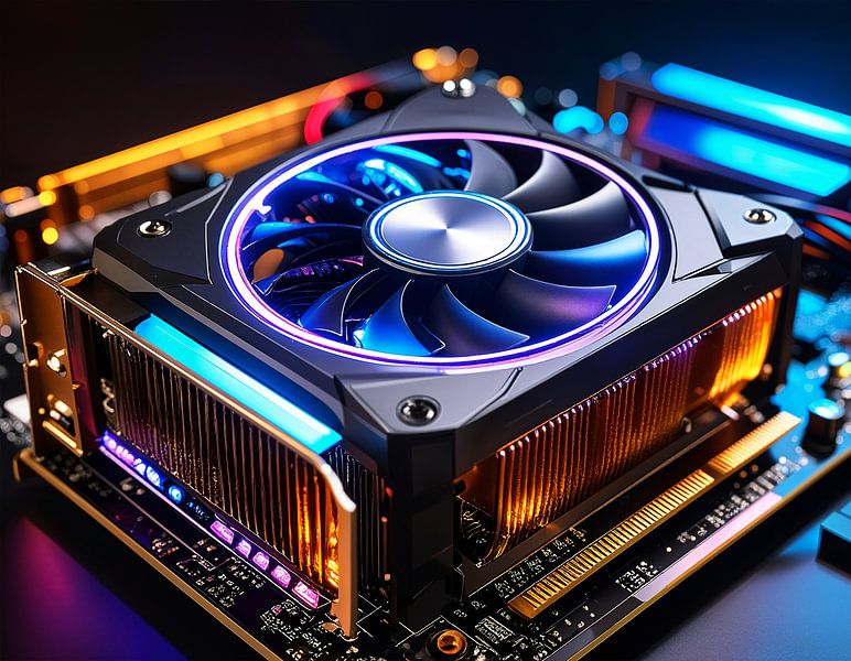 Lüfter in einem PC von Mustafa Kurnaz