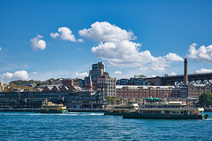 The Rocks vom Sydney Opera House aus gesehen
