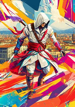 Pop Art Assassin: The Colors of Stealth and Style