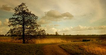 Landscape by the Lek by Marijke van Loon