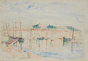 Der Hafen von Saint-Tropez (1906-1907)