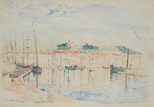 The harbour of Saint-Tropez (1906-1907)