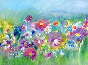 zomerse bloementaal van Claudia Gründler thumbnail