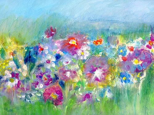zomerse bloementaal