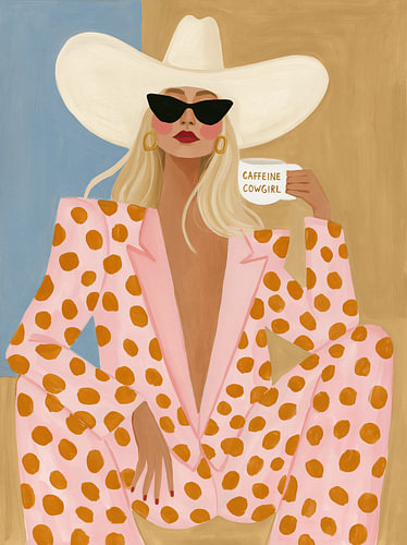 Caffeine Cowgirl, portrait moderne