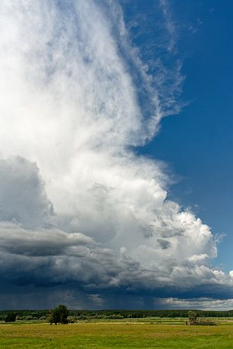 Large thundercloud