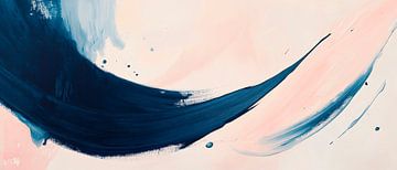 Coloured silence - waves of freedom Artful calm - Ta by Poster Art Shop