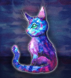Chat de l'espace