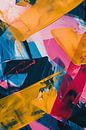 Abstract  met Levendige Kleuren van Imperial Art House thumbnail