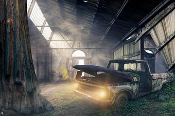 Abandoned in dilapidated shed by Rob van Esch