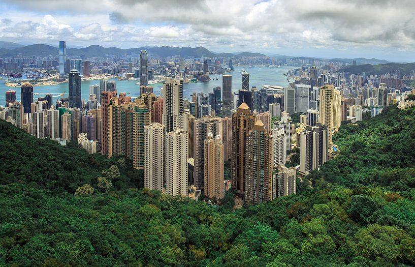 Hong Kong skyline par Claudio Duarte