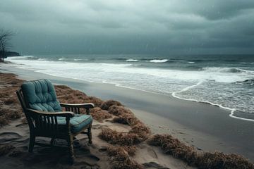 Eenzaamheid bij de Zee by ByNoukk
