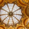 Ceiling of Galeries Lafayette Paris by Kelly van den Brande