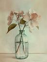 Stilleven met bloemen in pastelkleuren in Japandi stijl van Japandi Art Studio thumbnail