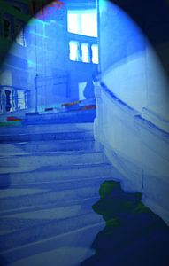 Phantom in blue light
