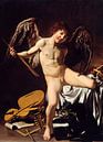 Caravaggio, Amor victorieux, 1602 par 1000 Schilderijen Aperçu
