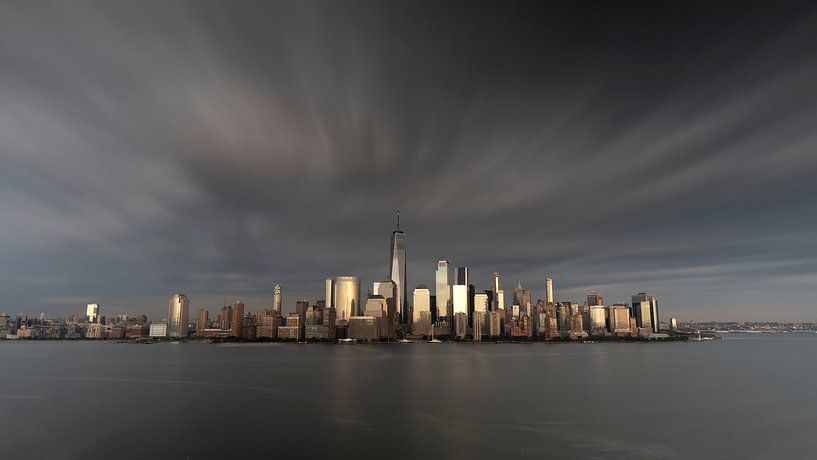 New York City Skyline Métallisé par Marieke Feenstra