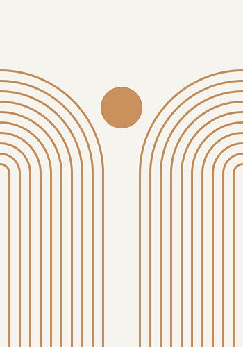 Retro 1920 vintage geometrische vorm in Bauhaus-stijl 7