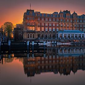 View of the Amstel Hotel in Amsterdam, 2019 by Lee Riemersma