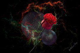 3d-Illustration. Farbiges Universum. von Norbert Barthelmess