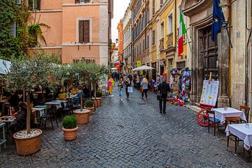 Via del Lavatore, straat in Rome