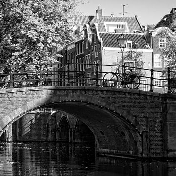 Brücke Reguliergracht Amsterdam von Tom Elst