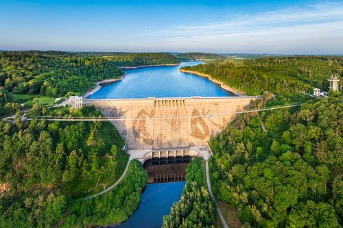 Rappbode-Talsperre im Harz, Deutschland von Michael Abid