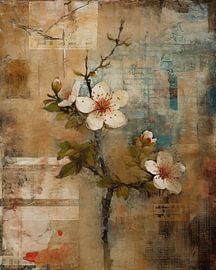 Bloesem in wabi sabi stijl (gezien bij vtwonen) van Studio Allee