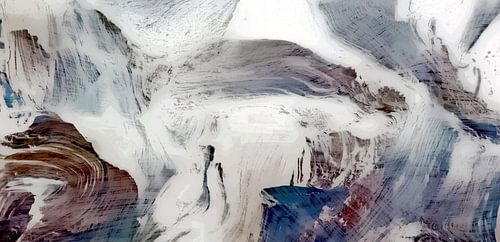 Japanisches Zen Bergpanorama II von Mad Dog Art