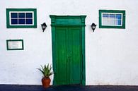 Oude deur in Lanzarote van Anja B. Schäfer thumbnail