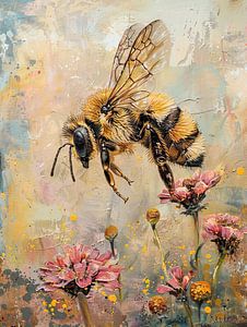 Abeilles abstraites