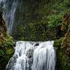 Multnohma Falls, Oregon van Harold van den Hurk