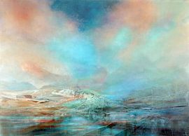 Colour land - vast land in delicate vibrant colours by Annette Schmucker