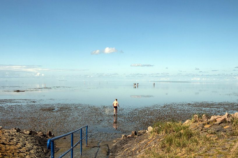 An der Nordsee (im Watt) von Norbert Sülzner