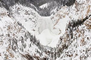 Lower Yellowstone River Falls von Caroline Piek