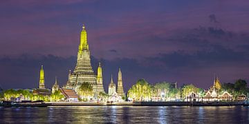 Wat Arun à Bangkok sur Walter G. Allgöwer