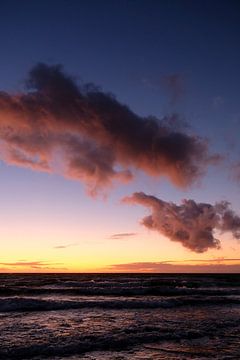 Roze wolken van Ostsee Bilder