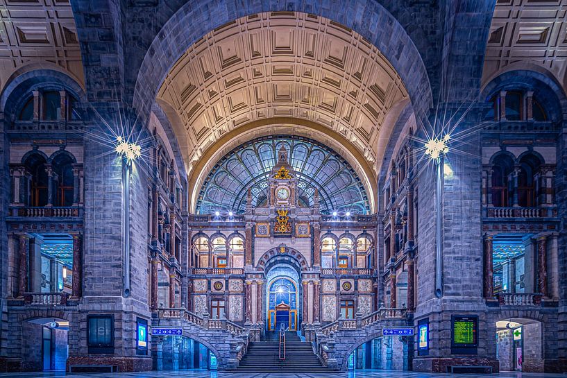 Gare centrale d'Anvers par Dennis Donders