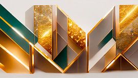 Gouden en witte sieraden