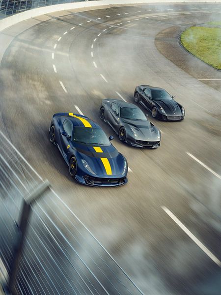 Ferrari V12 trio by Gijs Spierings