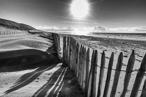 Rust op het strand bij Katwijk aan zee