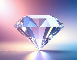 Diamant met kleuren
